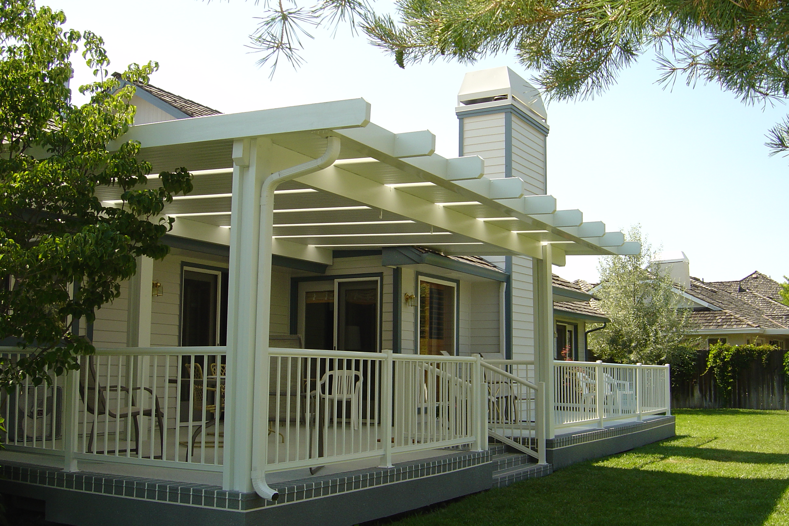Solid Lattice | Patio Covers Unlimited
