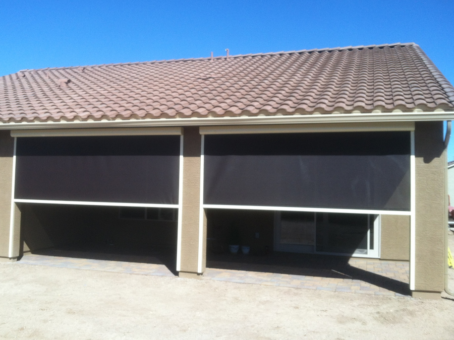 Remote Controlled Solar Shades